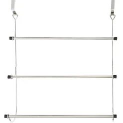 Porte serviette métal chromé