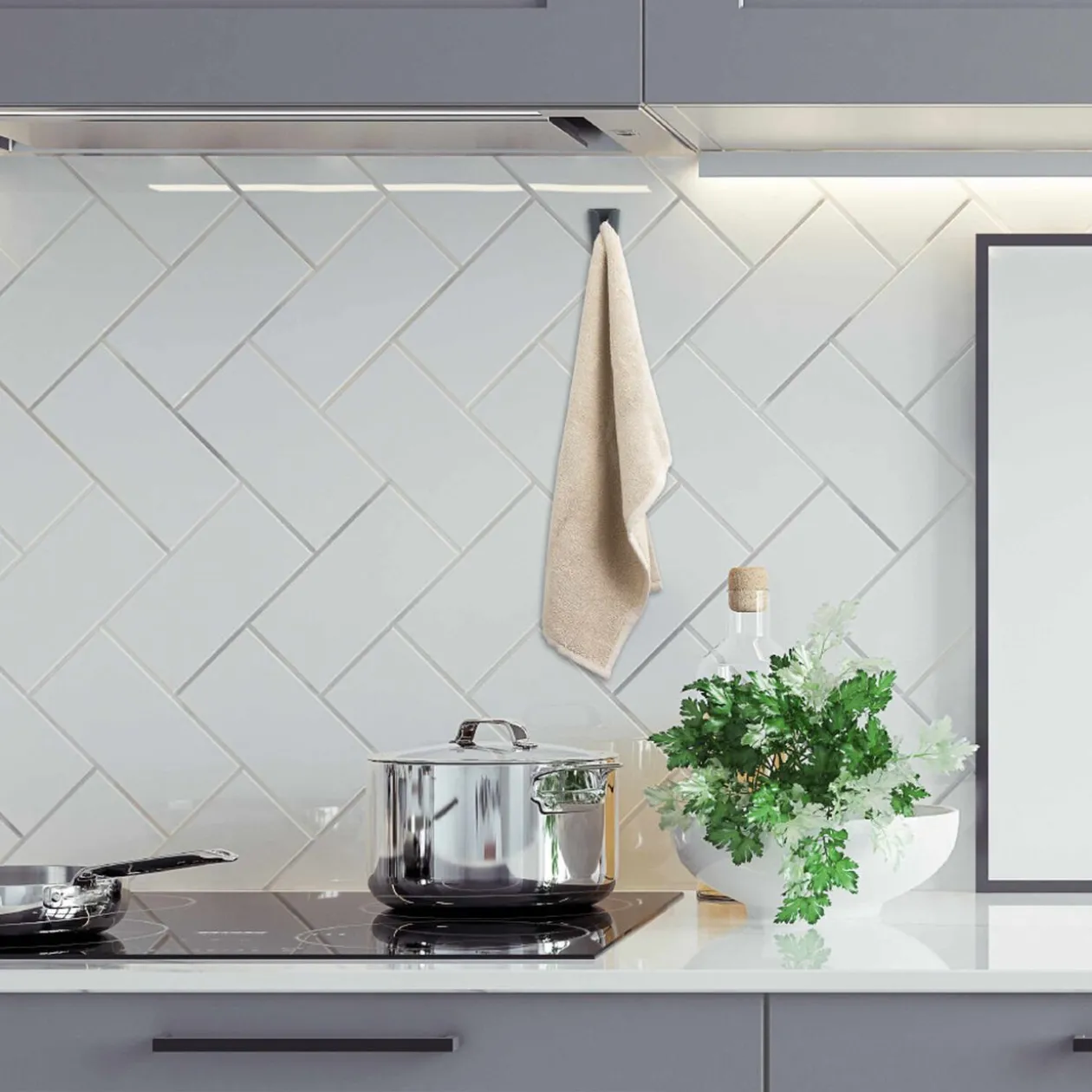 Porte serviette torchon x3