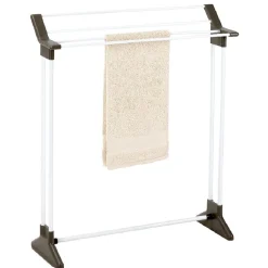 Porte serviette tube blanc