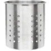 Porte ustensile rond inox point ajouré