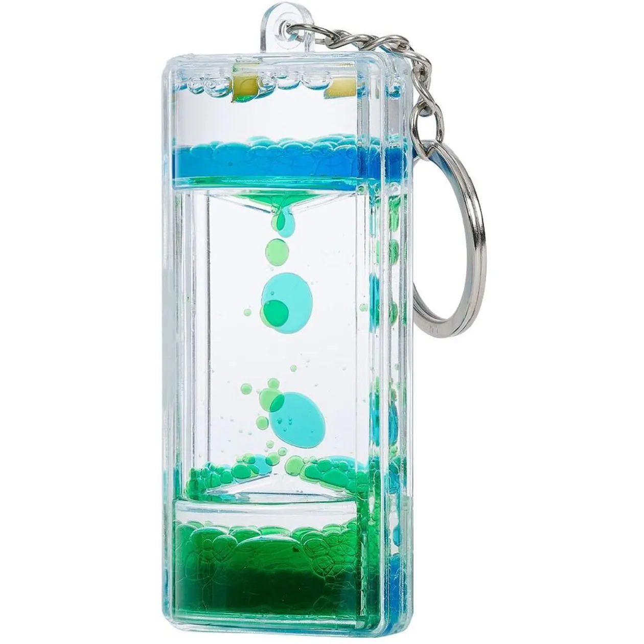 Porte-clé sablier liquide 3 modèles