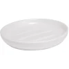Porte-savon rond céramique blanc Ø10xH2cm