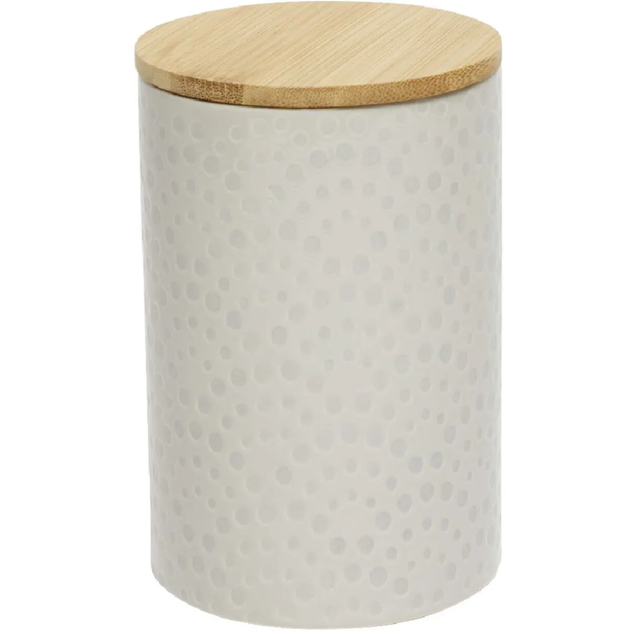 Pot de conservation design carreau de ciment et point relief x2