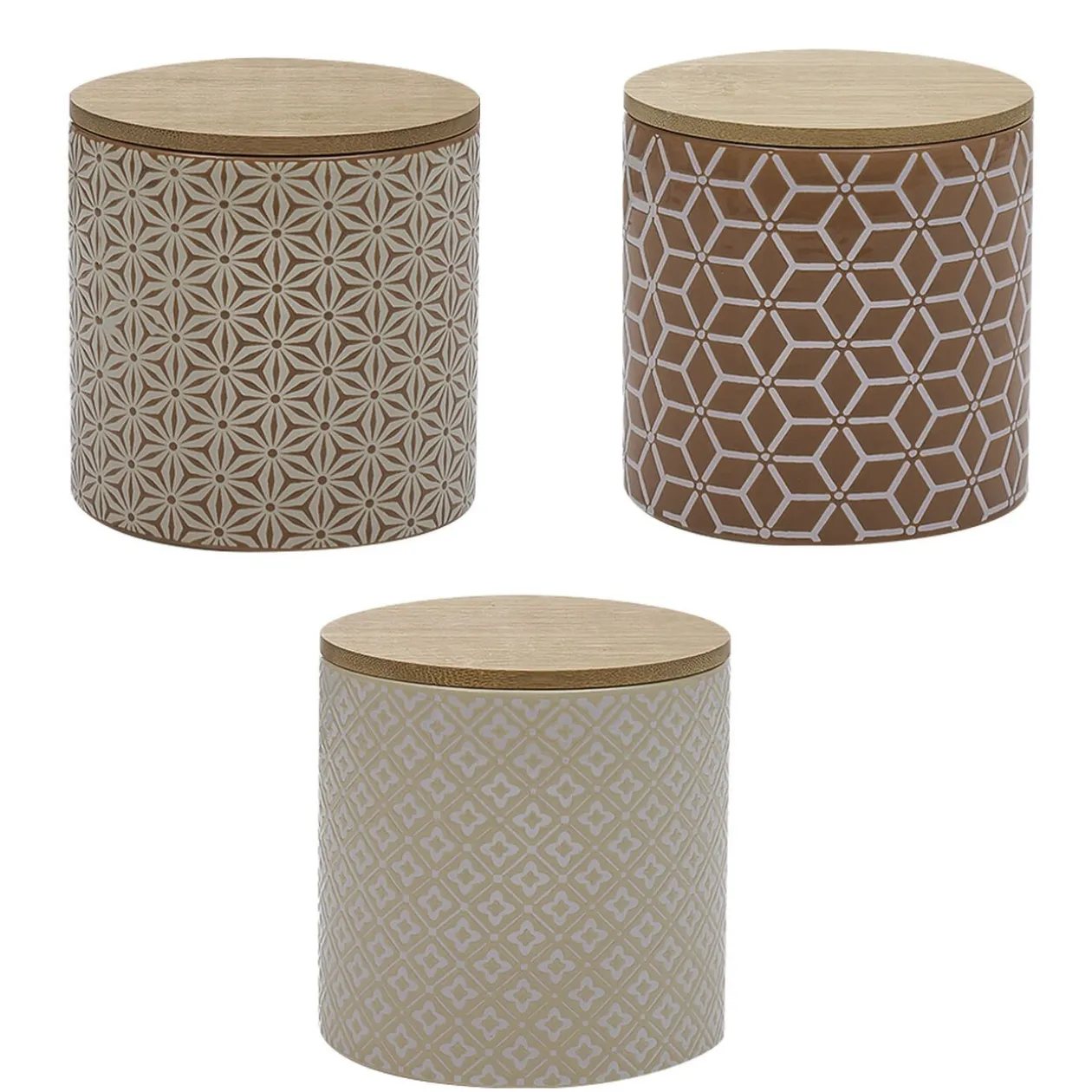 Pot en céramique assorti x3