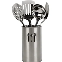 Pot et 4 ustensiles de cuisine