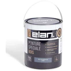 Pot peinture Elan bois int/ext gris anthracite 2,5L