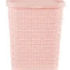 Poubelle 6 L rose