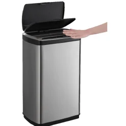 Poubelle à ouverture automatique 30L
