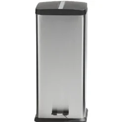 Poubelle à pédale 30 L carrée