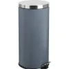 Poubelle à pédale 30 L grise
