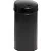 Poubelle automatique inox 28 L noire