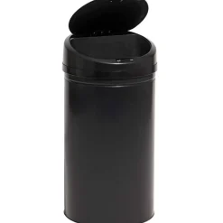 Poubelle automatique inox 28 L noire