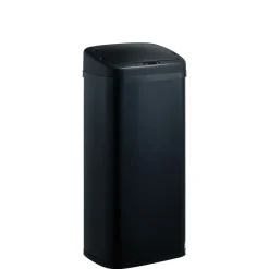 Poubelle automatique noir mat 40 L
