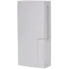 Poubelle brosse WC blanche