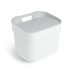 Poubelle de tri blanche 5L