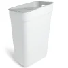 Poubelle de tri blanche 30L