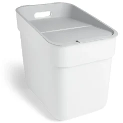 Poubelle de tri blanche 20L