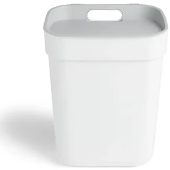 Poubelle de tri blanche 10L