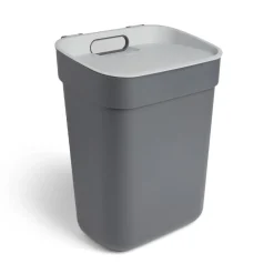 Poubelle de tri grise 10L