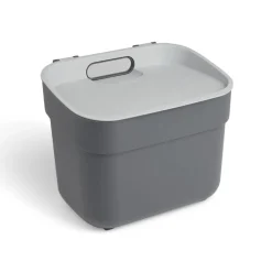 Poubelle de tri grise 5L