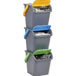 Poubelle Ecoplast 35 L jaune