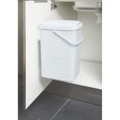 Poubelle nomade de porte avec fixation à clip 14 L