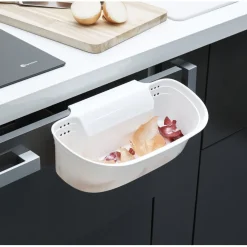 Poubelle plan de travail blanc