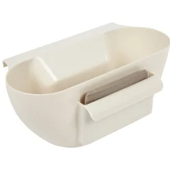 Poubelle pour plan de travail crème