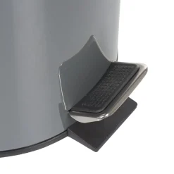 Poubelle ronde gris 5 L