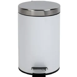 Poubelle salle de bain blanche 3 L