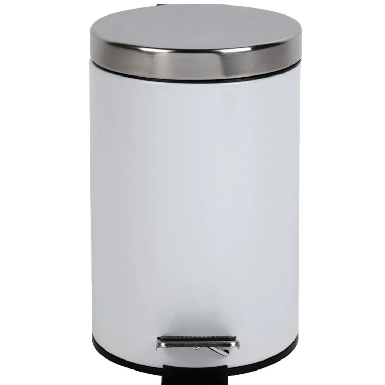 Poubelle salle de bain blanche 3 L