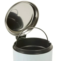 Poubelle salle de bain bleu clair 3 L
