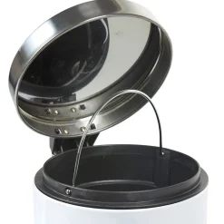 Poubelle salle de bain design galet 3 L