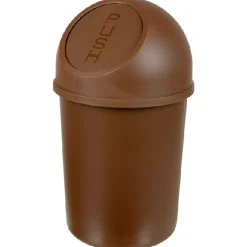 Poubelle salle de bain push 5 L