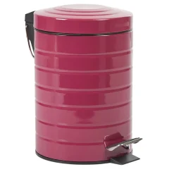 Poubelle salle de bain violette 3 L