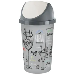 Poubelle swing décor Menu 45L