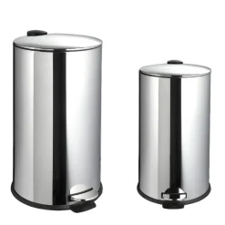 Poubelles à pédale 40 L et 12 L x2