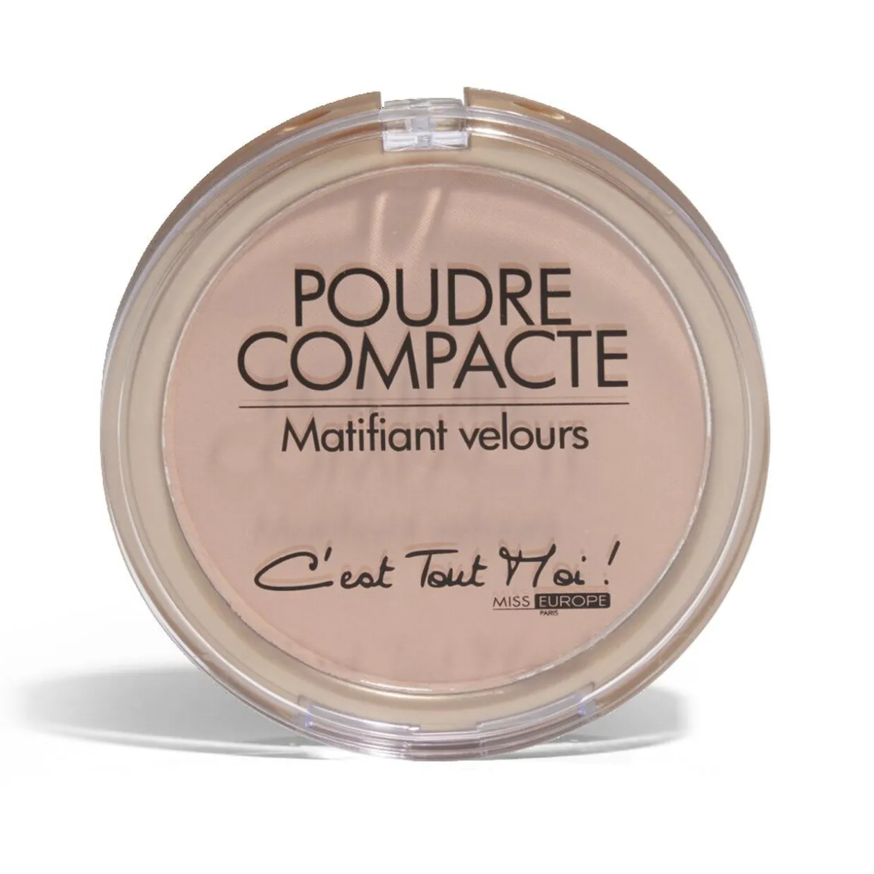 Poudrier rond sans miroir 4 teintes