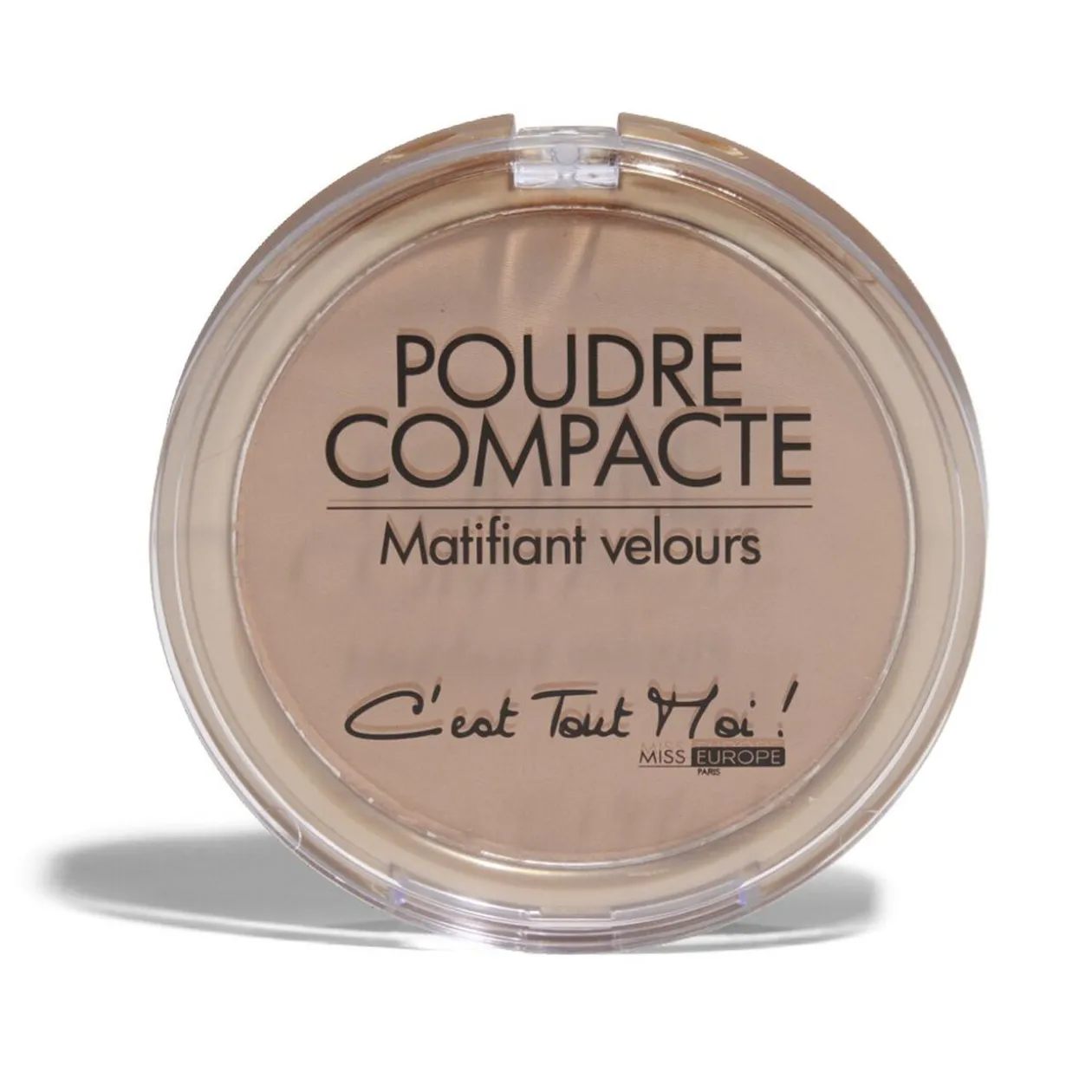 Poudrier rond sans miroir 4 teintes