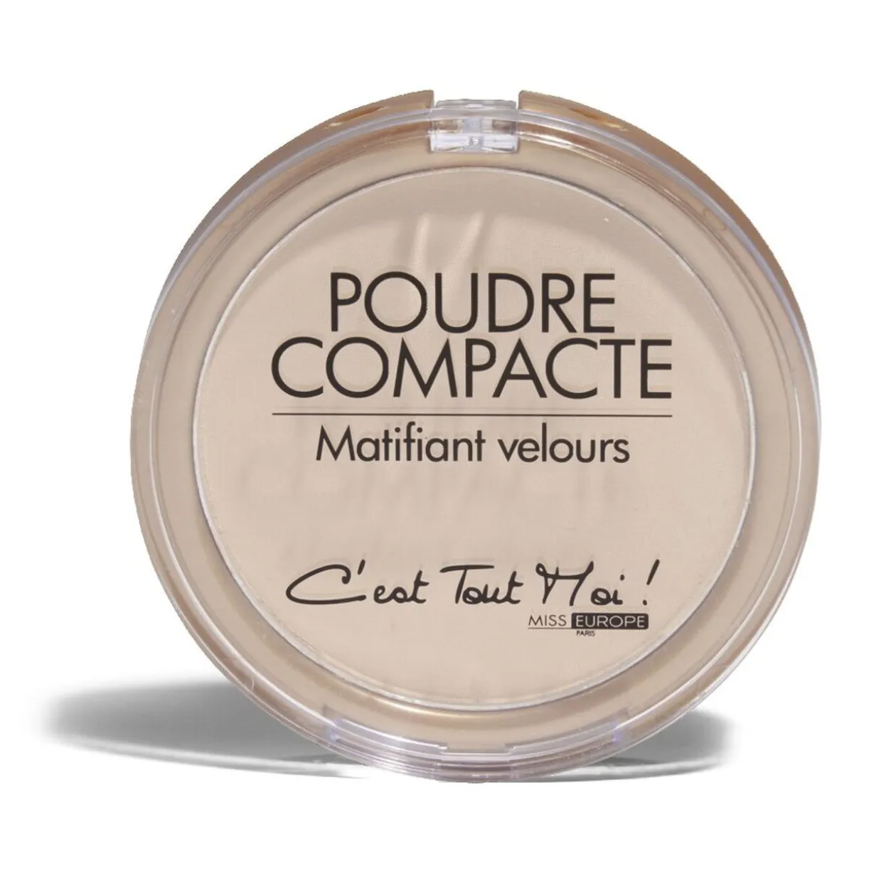 Poudrier rond sans miroir 4 teintes