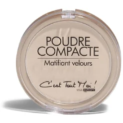 Poudrier rond sans miroir 4 teintes