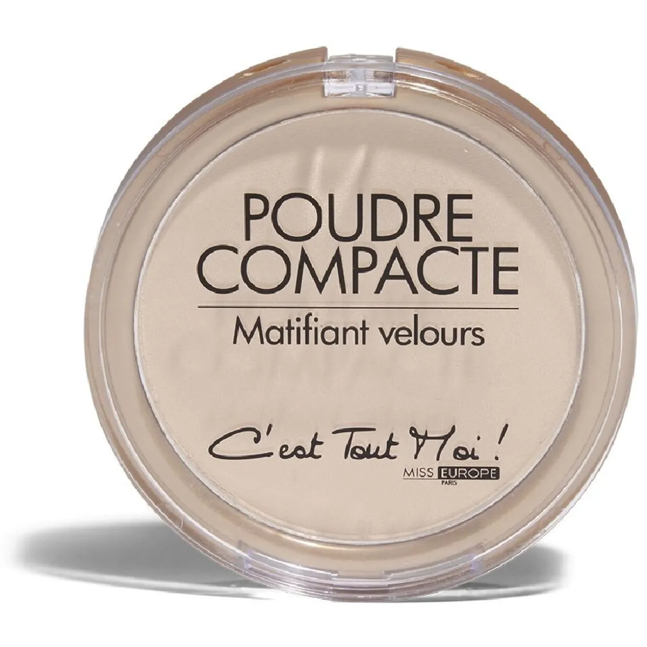 Poudrier rond sans miroir 4 teintes