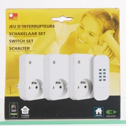 Prise x 3 avec télécommande