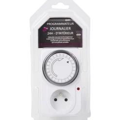 Programmateur journalier 24h d intérieur