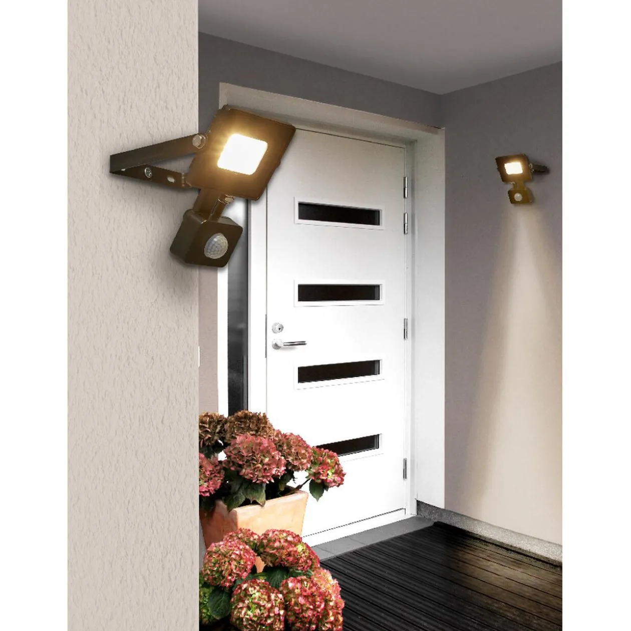 Projecteur extérieur à led avec détecteur de mouvement