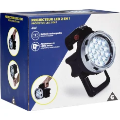 Projecteur LED rechargeable 170LM