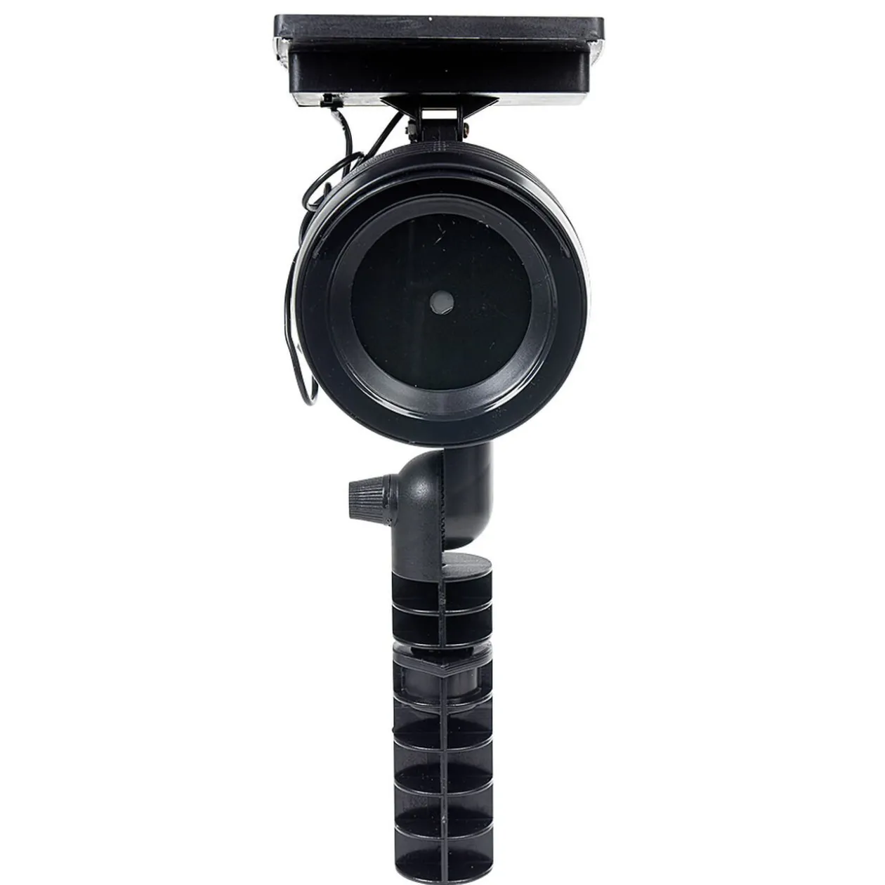 Projecteur led solaire laser fixe motif pois rouge