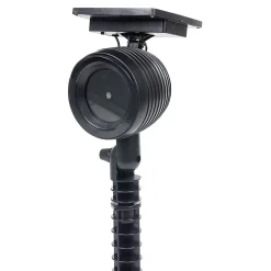 Projecteur led solaire laser fixe motif pois rouge