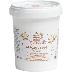 Préparation pour glaçage royal blanc Framboiselle 190 g