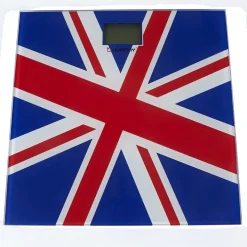 Pèse personne électronique design drapeau anglais Homday